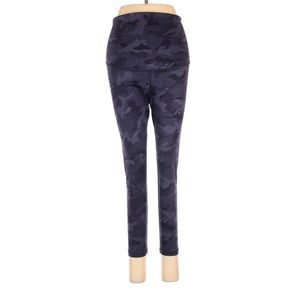 Gap Fit Eclipse Maternity purple camo leggings med